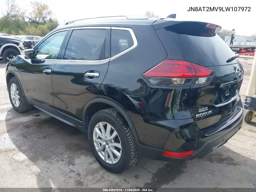 JN8AT2MV9LW107972 2020 Nissan Rogue Sv Intelligent Awd