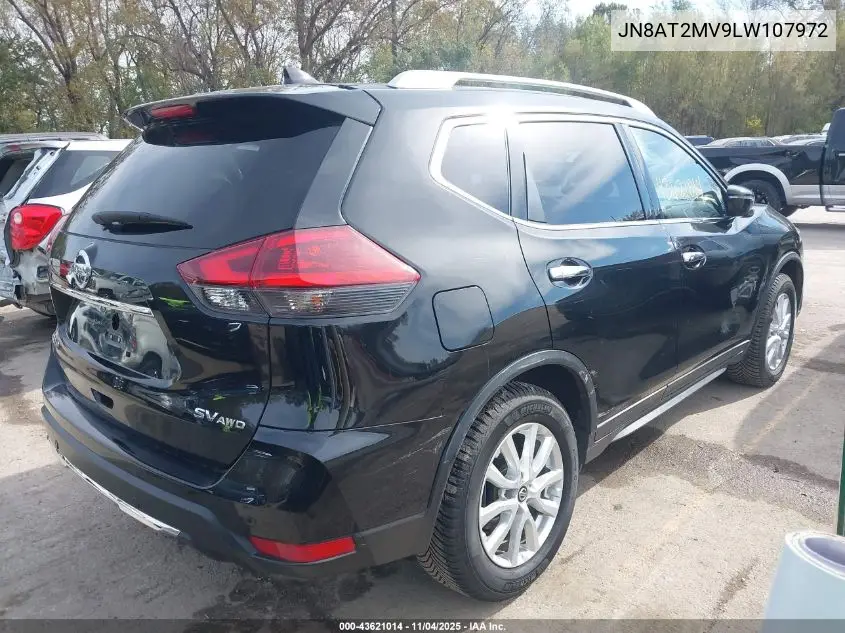 JN8AT2MV9LW107972 2020 Nissan Rogue Sv Intelligent Awd