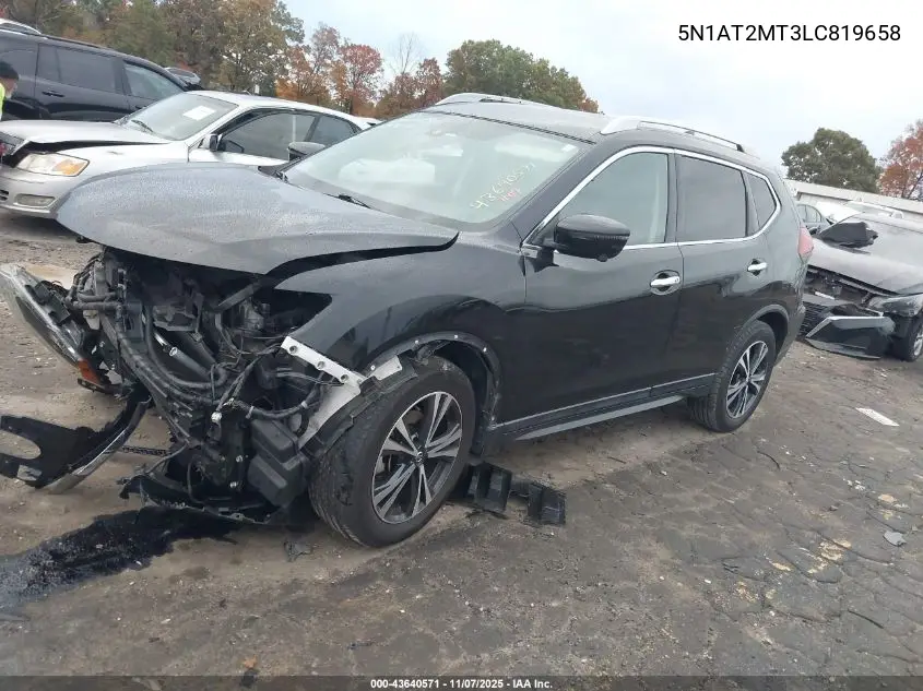 5N1AT2MT3LC819658 2020 Nissan Rogue Sv Fwd