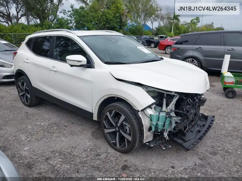JN1BJ1CV4LW264345 2020 Nissan Rogue Sport Sl Fwd Xtronic Cvt