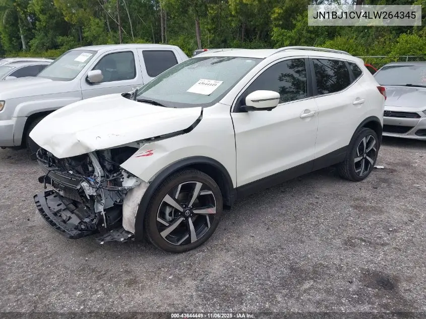 JN1BJ1CV4LW264345 2020 Nissan Rogue Sport Sl Fwd Xtronic Cvt