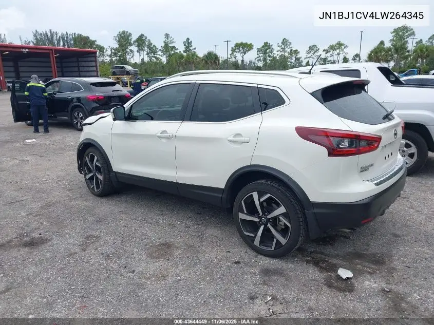 JN1BJ1CV4LW264345 2020 Nissan Rogue Sport Sl Fwd Xtronic Cvt