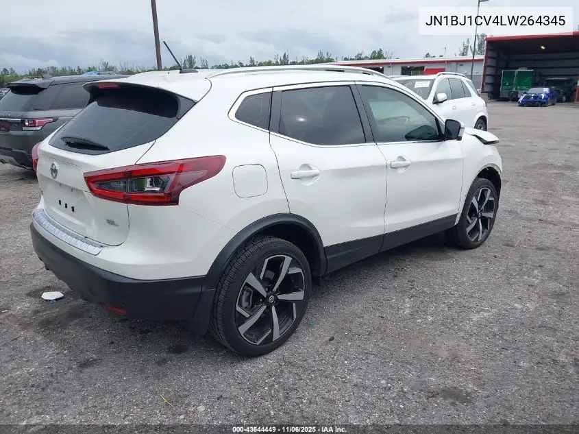 JN1BJ1CV4LW264345 2020 Nissan Rogue Sport Sl Fwd Xtronic Cvt