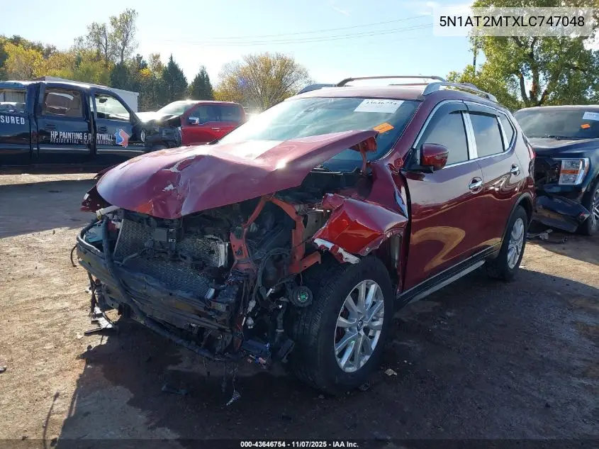 5N1AT2MTXLC747048 2020 Nissan Rogue Sv Fwd
