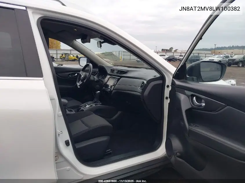 JN8AT2MV8LW100382 2020 Nissan Rogue Sv Intelligent Awd