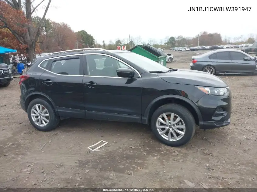 JN1BJ1CW8LW391947 2020 Nissan Rogue Sport Sv Awd Xtronic Cvt