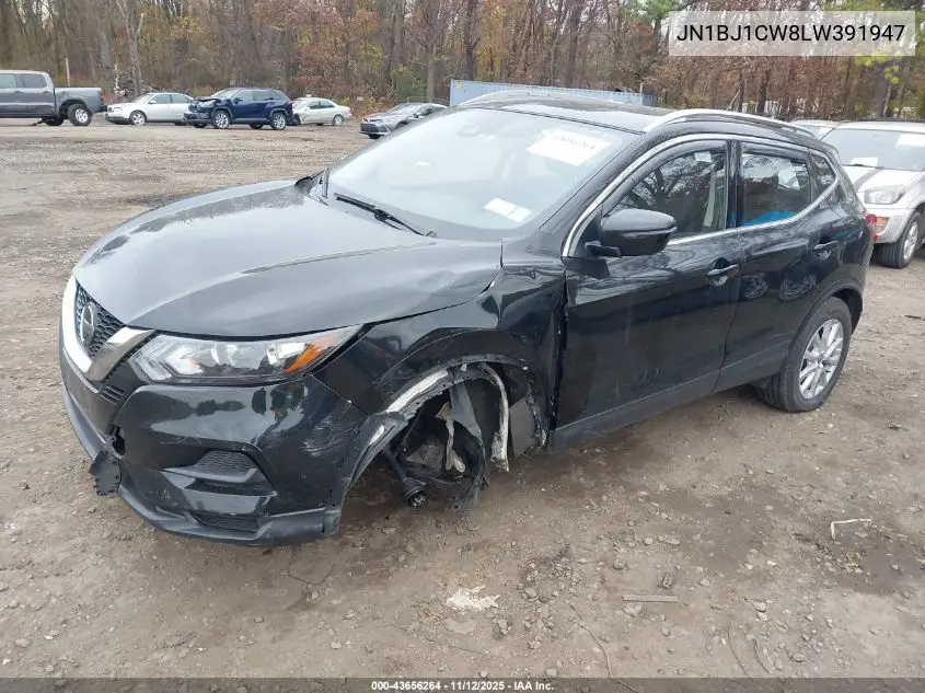 JN1BJ1CW8LW391947 2020 Nissan Rogue Sport Sv Awd Xtronic Cvt