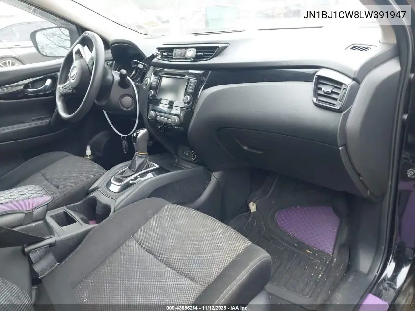 JN1BJ1CW8LW391947 2020 Nissan Rogue Sport Sv Awd Xtronic Cvt
