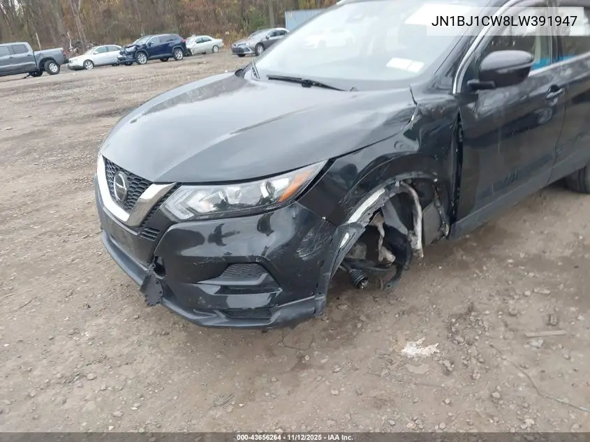 JN1BJ1CW8LW391947 2020 Nissan Rogue Sport Sv Awd Xtronic Cvt