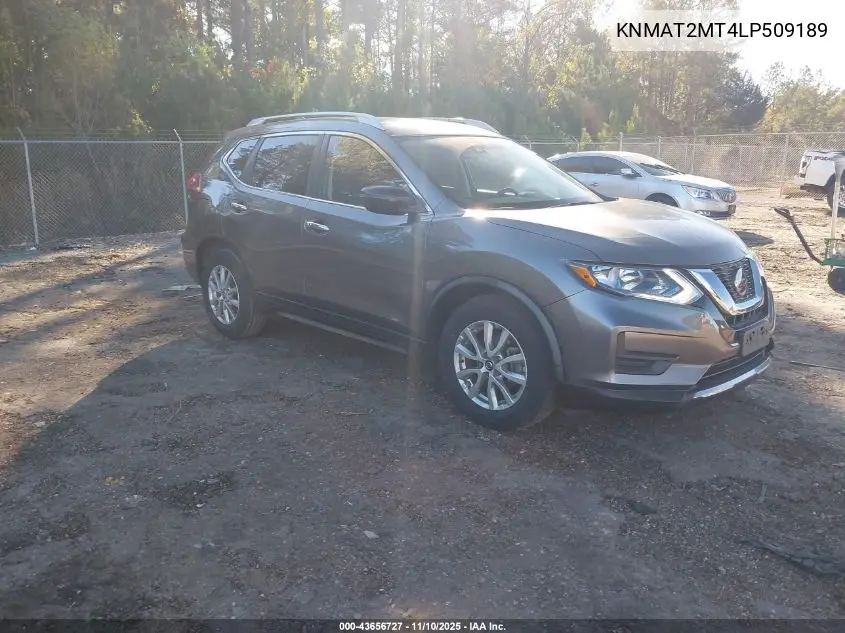 KNMAT2MT4LP509189 2020 Nissan Rogue Sv Fwd