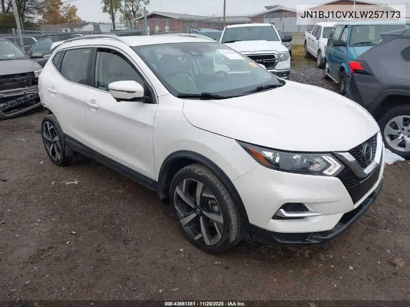 JN1BJ1CVXLW257173 2020 Nissan Rogue Sport Sl Fwd Xtronic Cvt