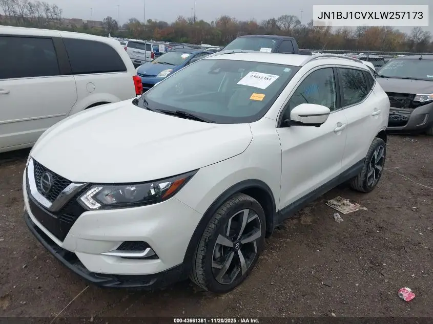 JN1BJ1CVXLW257173 2020 Nissan Rogue Sport Sl Fwd Xtronic Cvt