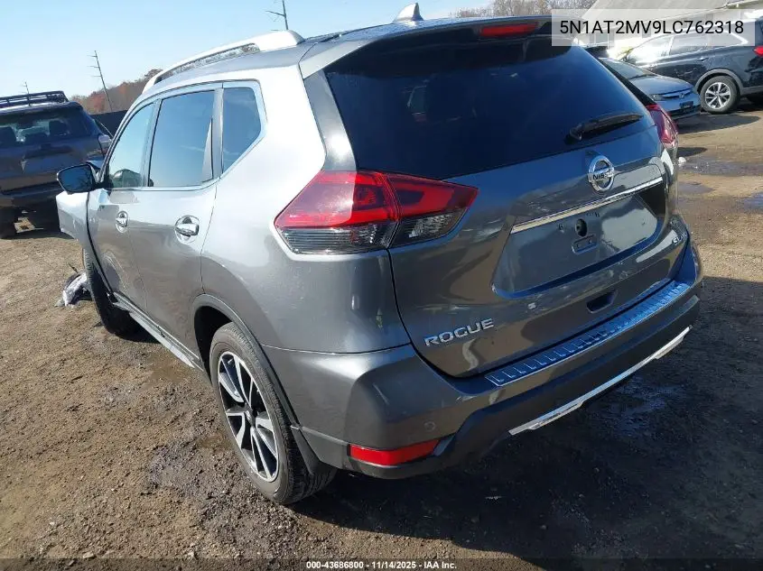 5N1AT2MV9LC762318 2020 Nissan Rogue Sl Intelligent Awd