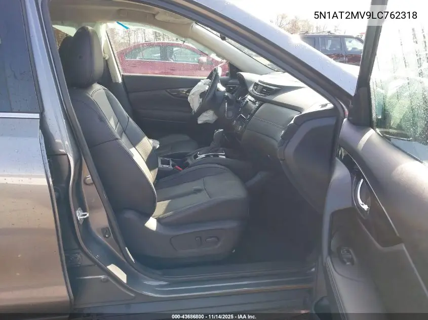 5N1AT2MV9LC762318 2020 Nissan Rogue Sl Intelligent Awd