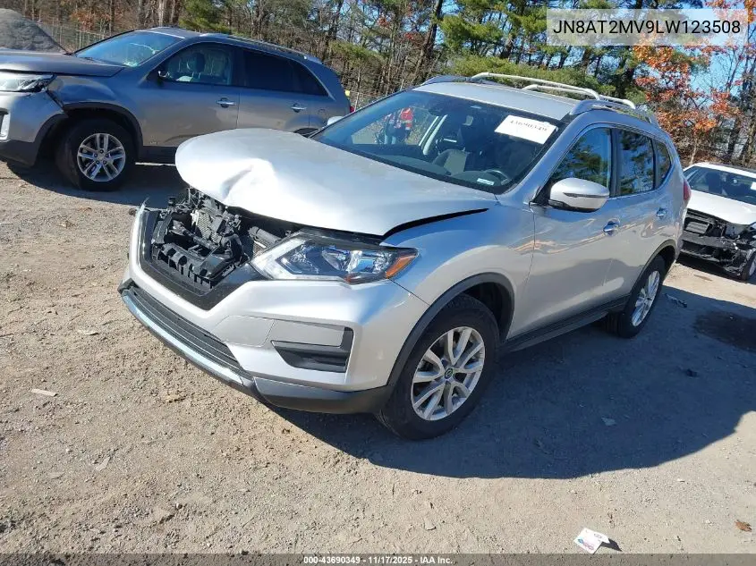 JN8AT2MV9LW123508 2020 Nissan Rogue Sv Intelligent Awd