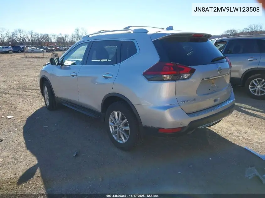 JN8AT2MV9LW123508 2020 Nissan Rogue Sv Intelligent Awd