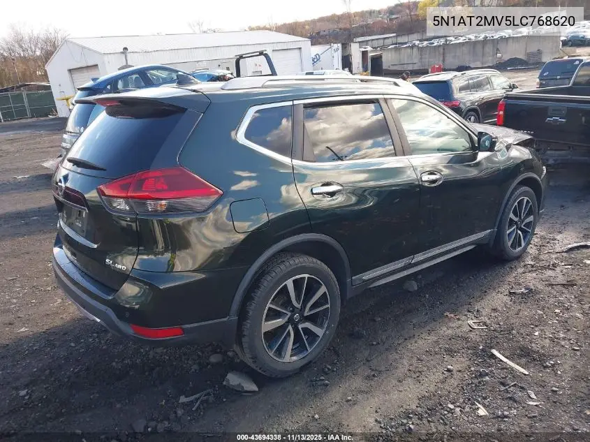 5N1AT2MV5LC768620 2020 Nissan Rogue Sl Intelligent Awd