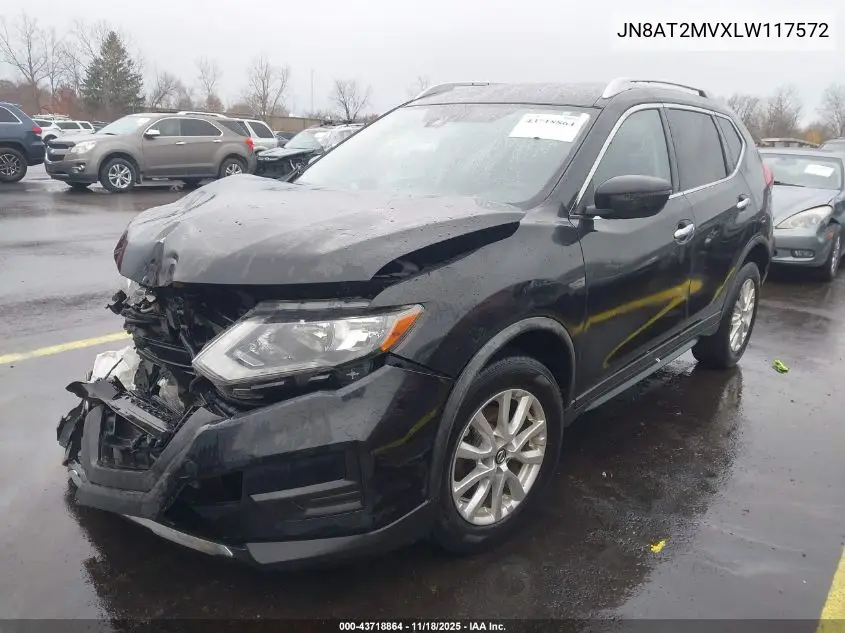 JN8AT2MVXLW117572 2020 Nissan Rogue Sv Intelligent Awd