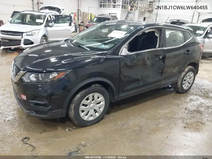 JN1BJ1CW6LW640455 2020 Nissan Rogue Sport S Awd Xtronic Cvt