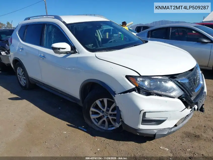 KNMAT2MT4LP509287 2020 Nissan Rogue Sv Fwd
