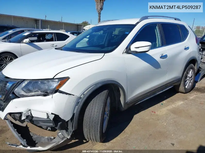 KNMAT2MT4LP509287 2020 Nissan Rogue Sv Fwd