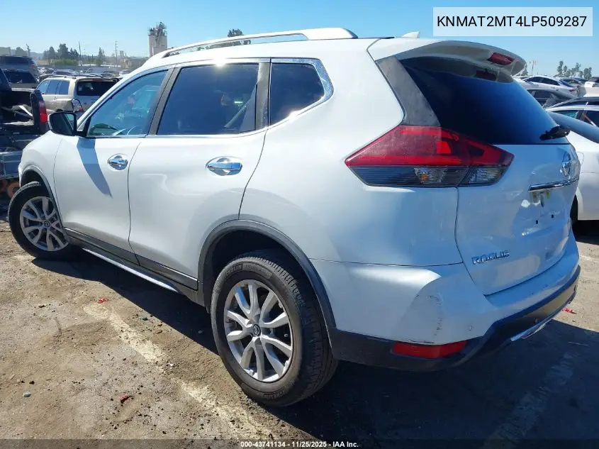 KNMAT2MT4LP509287 2020 Nissan Rogue Sv Fwd