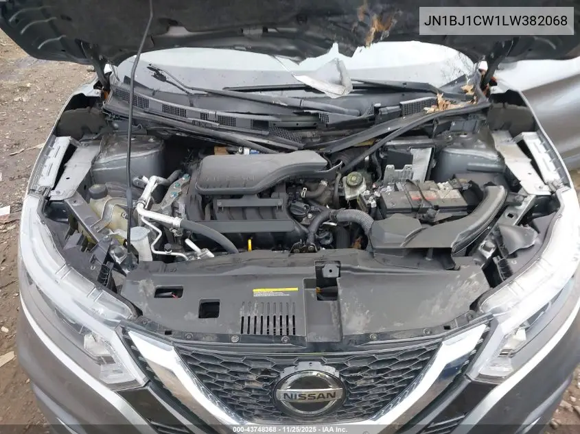 JN1BJ1CW1LW382068 2020 Nissan Rogue Sport Sv Awd Xtronic Cvt