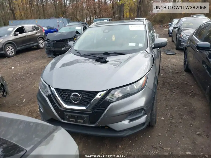 JN1BJ1CW1LW382068 2020 Nissan Rogue Sport Sv Awd Xtronic Cvt