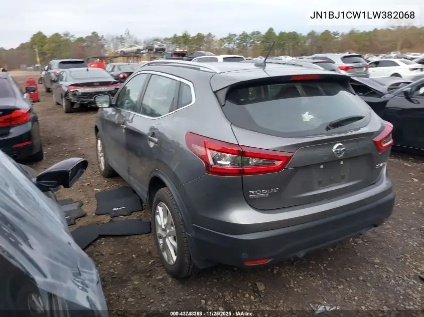 JN1BJ1CW1LW382068 2020 Nissan Rogue Sport Sv Awd Xtronic Cvt