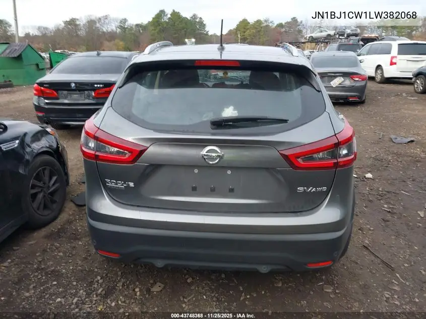 JN1BJ1CW1LW382068 2020 Nissan Rogue Sport Sv Awd Xtronic Cvt