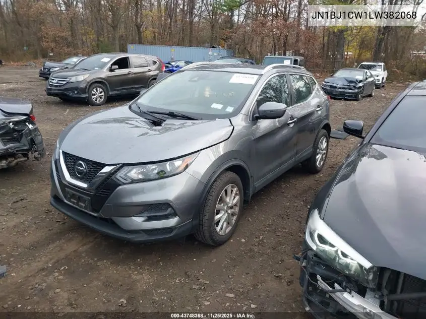 JN1BJ1CW1LW382068 2020 Nissan Rogue Sport Sv Awd Xtronic Cvt