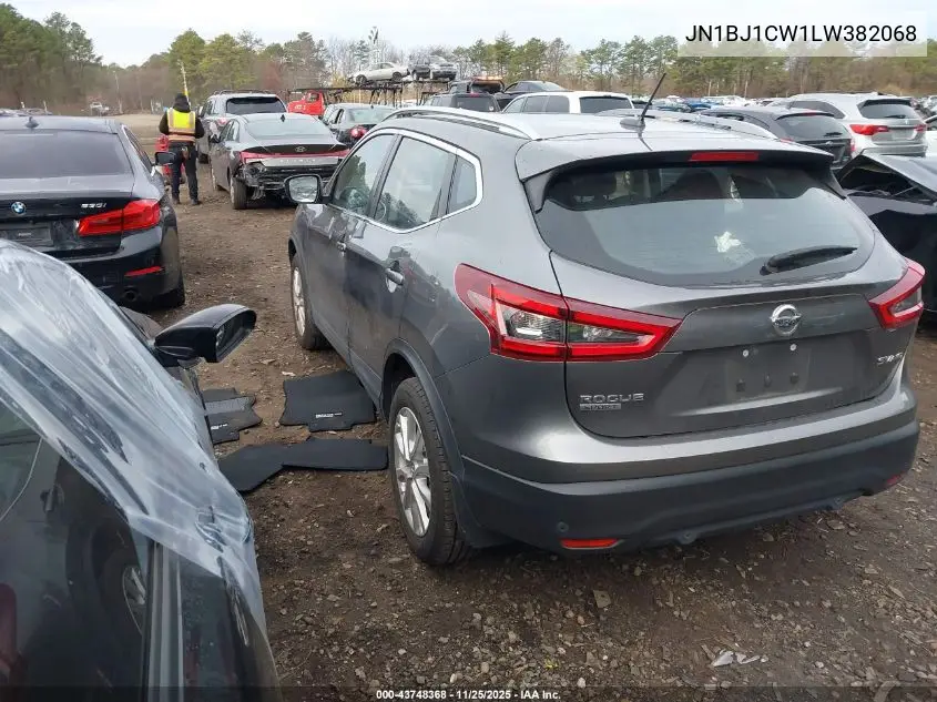 JN1BJ1CW1LW382068 2020 Nissan Rogue Sport Sv Awd Xtronic Cvt