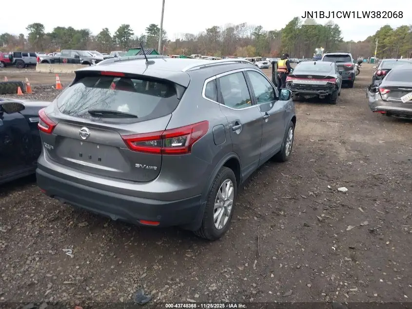 JN1BJ1CW1LW382068 2020 Nissan Rogue Sport Sv Awd Xtronic Cvt