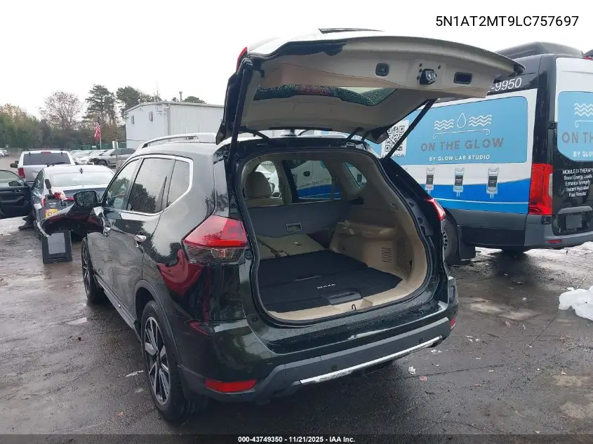 5N1AT2MT9LC757697 2020 Nissan Rogue Sl Fwd