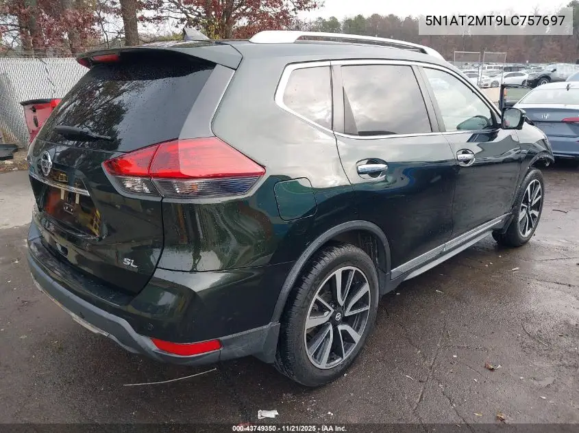 5N1AT2MT9LC757697 2020 Nissan Rogue Sl Fwd