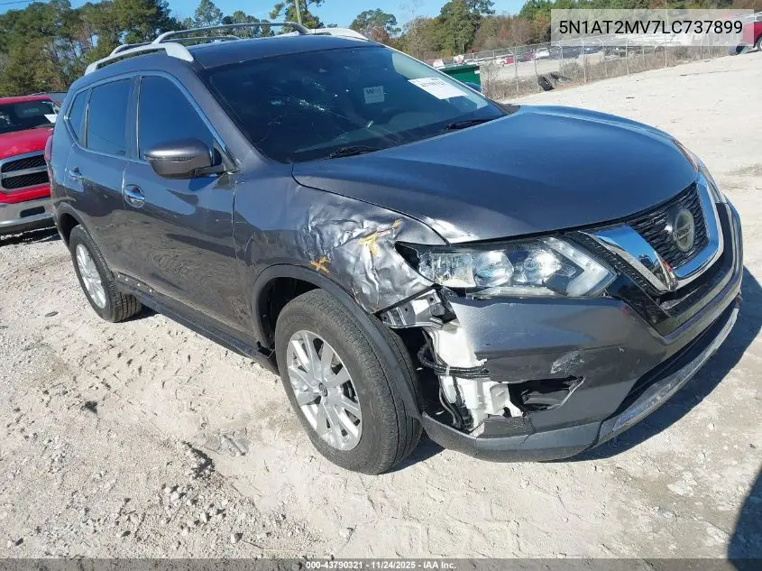 5N1AT2MV7LC737899 2020 Nissan Rogue S Intelligent Awd