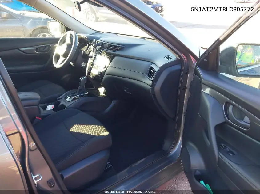 5N1AT2MT8LC805772 2020 Nissan Rogue S Fwd