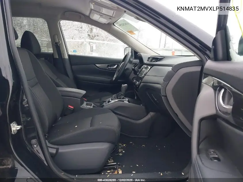KNMAT2MVXLP514835 2020 Nissan Rogue Sv Intelligent Awd
