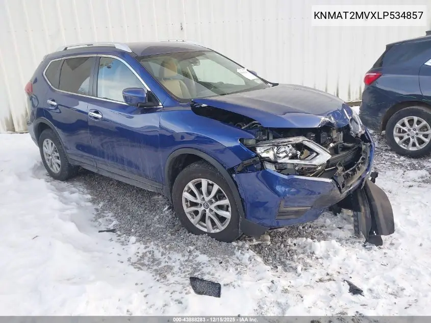 KNMAT2MVXLP534857 2020 Nissan Rogue Sv Intelligent Awd