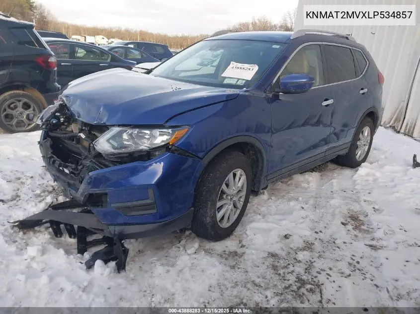 KNMAT2MVXLP534857 2020 Nissan Rogue Sv Intelligent Awd