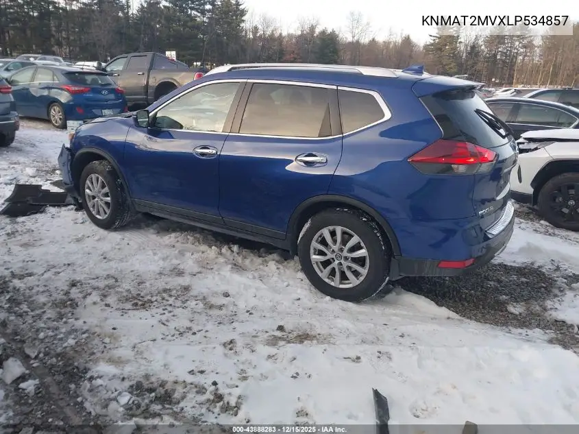 KNMAT2MVXLP534857 2020 Nissan Rogue Sv Intelligent Awd