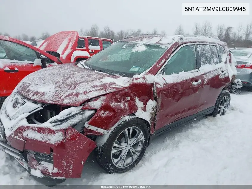 5N1AT2MV9LC809945 2020 Nissan Rogue Sv Intelligent Awd