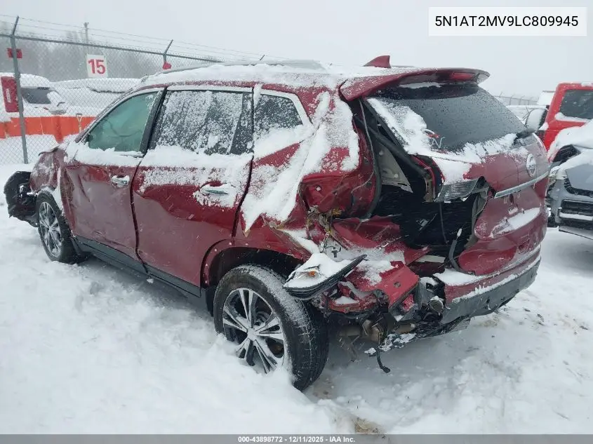 5N1AT2MV9LC809945 2020 Nissan Rogue Sv Intelligent Awd
