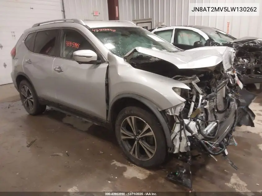 JN8AT2MV5LW130262 2020 Nissan Rogue Sv Intelligent Awd