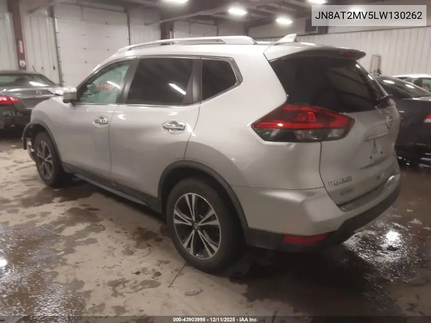 JN8AT2MV5LW130262 2020 Nissan Rogue Sv Intelligent Awd