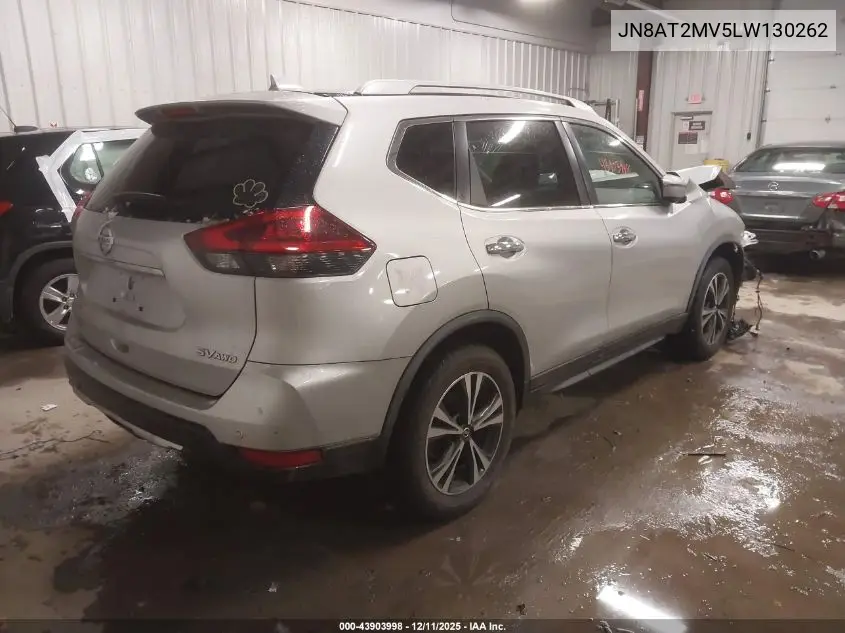 JN8AT2MV5LW130262 2020 Nissan Rogue Sv Intelligent Awd