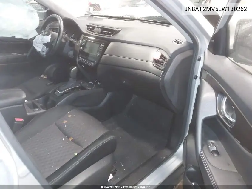 JN8AT2MV5LW130262 2020 Nissan Rogue Sv Intelligent Awd