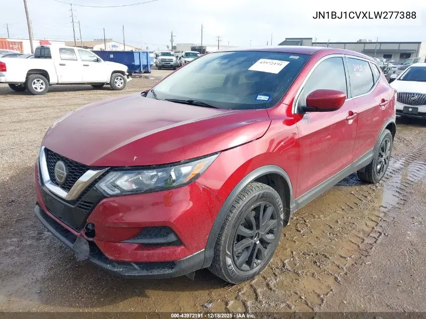 JN1BJ1CVXLW277388 2020 Nissan Rogue Sport S Fwd Xtronic Cvt