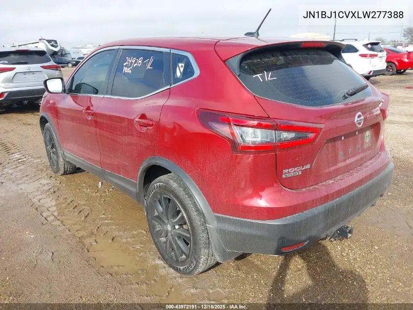 JN1BJ1CVXLW277388 2020 Nissan Rogue Sport S Fwd Xtronic Cvt