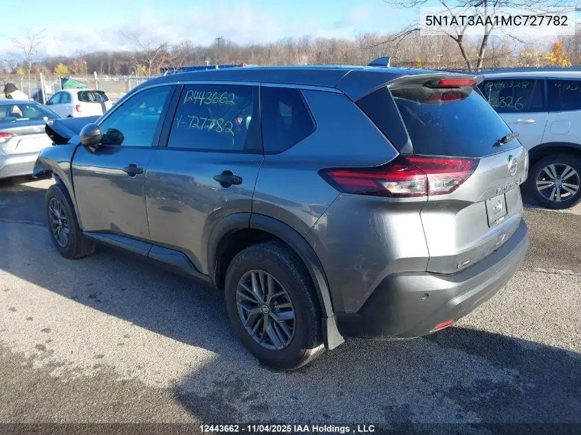 5N1AT3AA1MC727782 2021 Nissan Rogue